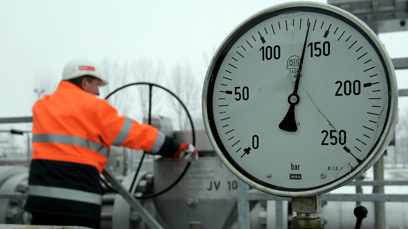 Цены на газ в Европе потеряли 4,5% к закрытию торгов