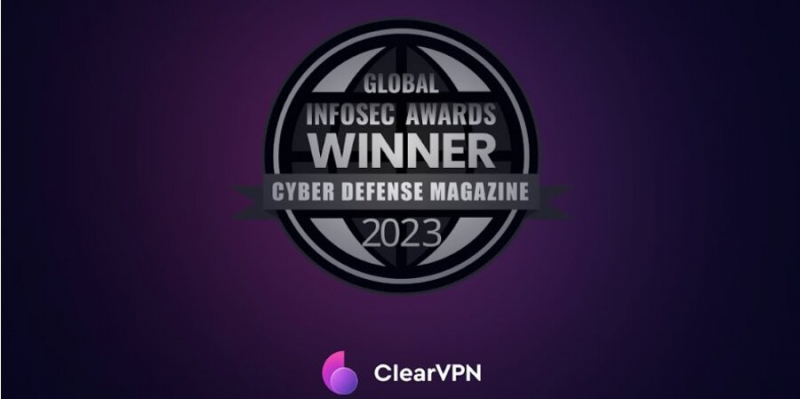 Цифровий захист. Український сервіс ClearVPN отримав престижну премію у сфері кібербезпеки