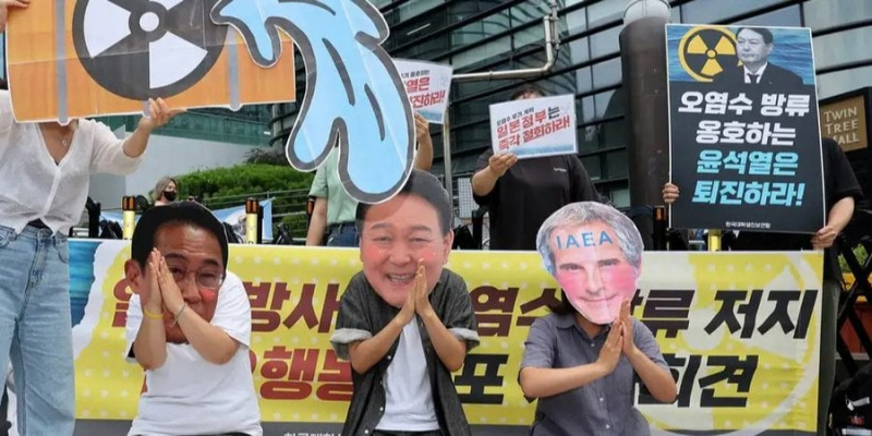 МАГАТЕ — за. У Південній Кореї протестують проти скиду води з АЕС Фукусіма в океан