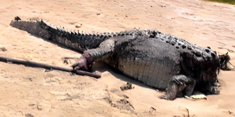 Новини Австралії. Біля узбережжя Квінсленда знайшли обезголовлене тіло гігантського крокодила