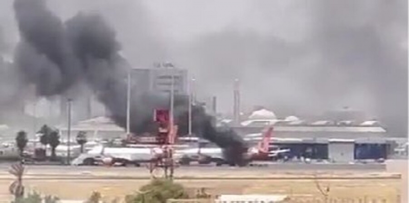 У Судані під час боїв пошкодили літак української авіакомпанії SkyUp. ЗМІ пишуть про загоряння