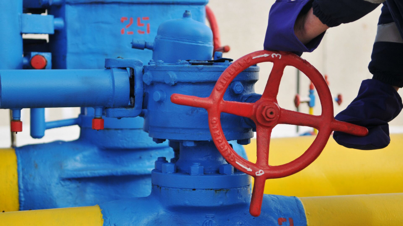 Заявка на транзит газа через Украину составила 53,9 миллиона кубометров